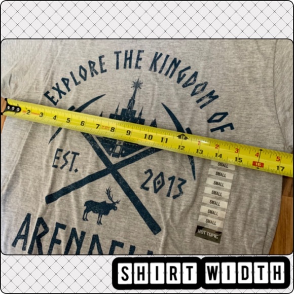 DISNEY FROZEN ARENDELLE KINGDOM SHIRT SZ S - Picture 5 of 5